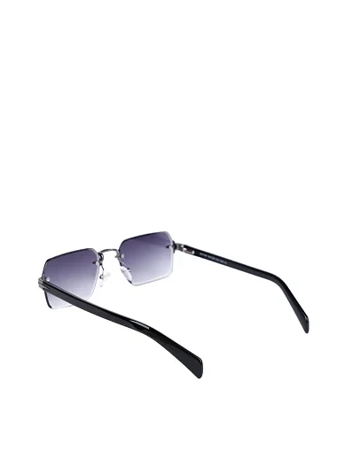 Сонцезахисні окуляри прямокутні без оправи (33108) - фото 3 - Miraton