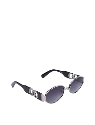 Сонцезахисні окуляри овальні сірі - фото 2 - Miraton