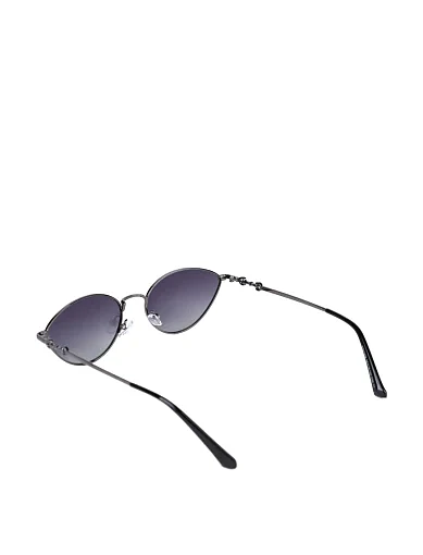 Сонцезахисні окуляри котяче око око чорні(31828) - фото 3 - Miraton