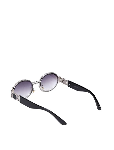 Іміджеві окуляри в стразах мигдалеподібні - фото 3 - Miraton