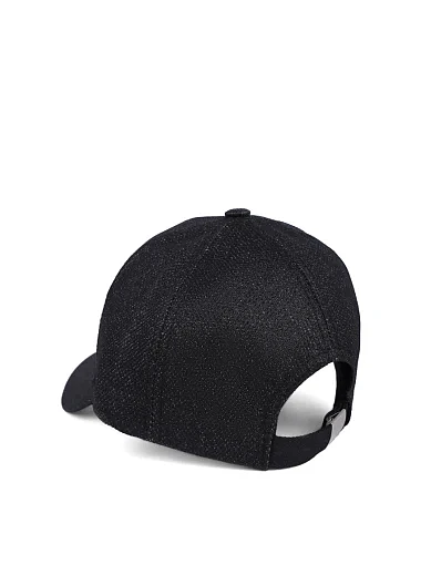 Кепка тканинна чорна - фото 2 - Miraton