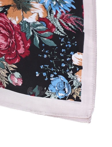 Жіноча хустка MIRATON тканинна різнокольорова - фото 2 - Miraton