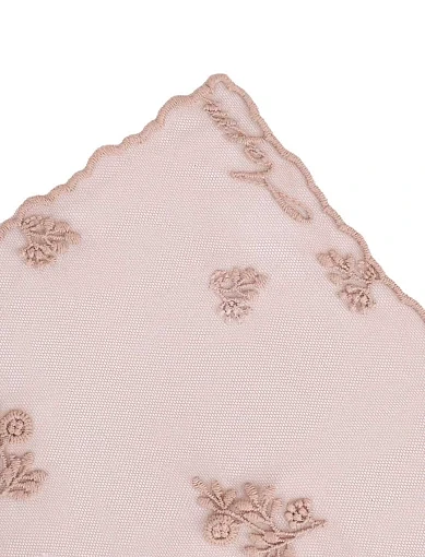 Жіноча хустка MIRATON тканинна бежева - фото 2 - Miraton