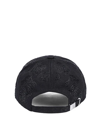 Кепка тканинна чорна - фото 3 - Miraton