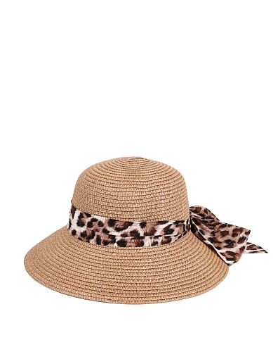 Капелюх із соломи кемел - фото 2 - Miraton