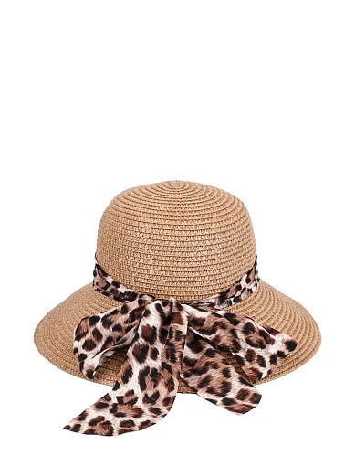 Капелюх із соломи кемел - фото 3 - Miraton