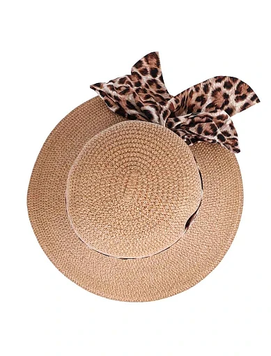 Капелюх із соломи кемел - фото 4 - Miraton