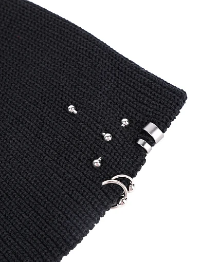 Шапка тканинна чорна(CS-4) - фото 2 - Miraton