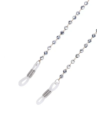Ланцюжок для окулярів срібні намистини - фото 2 - Miraton