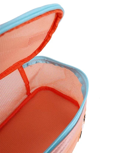 Косметичка з сітки помаранчева - фото 3 - Miraton