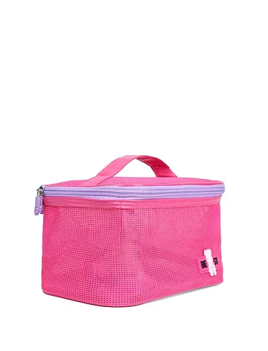 Косметичка з сітки рожева - фото 2 - Miraton