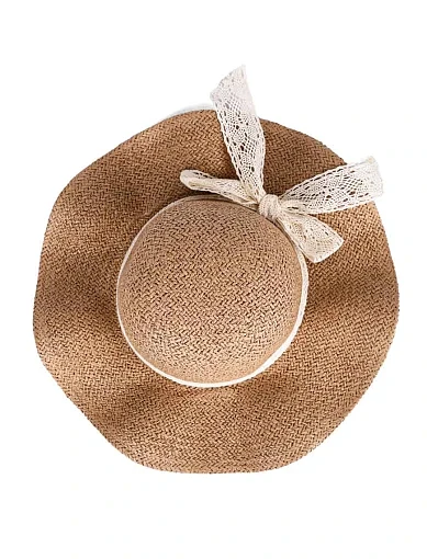 Капелюх із соломи кемел - фото 3 - Miraton