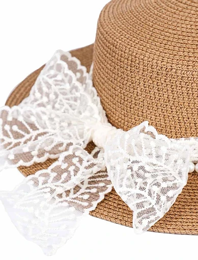 Капелюх із соломи кемел - фото 3 - Miraton