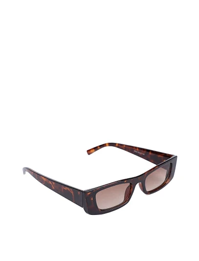 Сонцезахисні окуляри прямокутні коричневі - фото 3 - Miraton