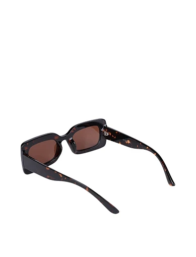 Сонцезахисні окуляри прямокутні леопардовій оправі - фото 3 - Miraton