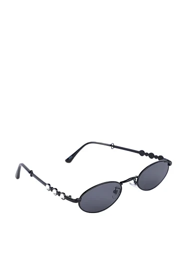 Сонцезахисні окуляри мигдалеподібні чорні з градієнтом - фото 2 - Miraton