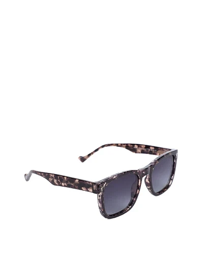 Сонцезахисні окуляри прямокутні чорні - фото 2 - Miraton