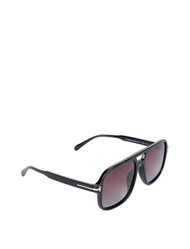 Сонцезахисні окуляри в чорній оправі - фото 2 - Miraton