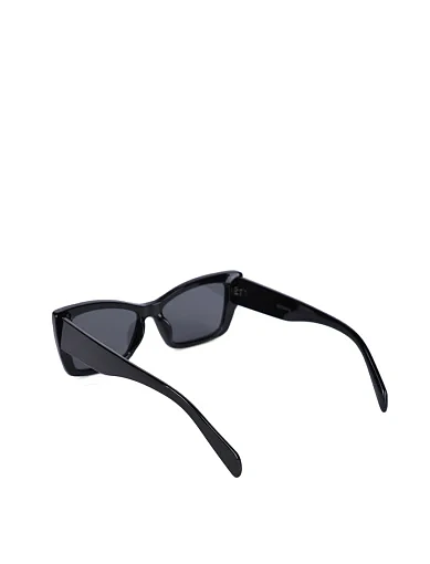 Сонцезахисні прямокутні окуляри чорні - фото 3 - Miraton