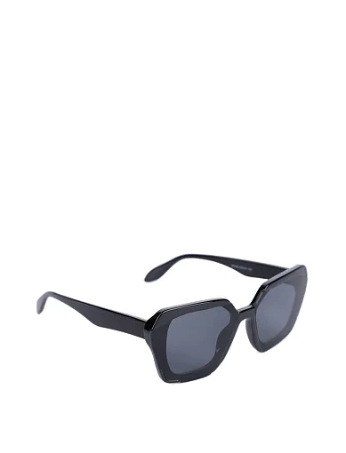 Сонцезахисні прямокутні окуляри чорні - фото 2 - Miraton