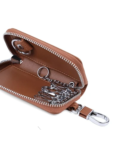 Ключниці шкіряні кемел - фото 4 - Miraton