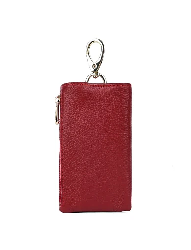 Ключниці шкіряні червоні - фото 3 - Miraton