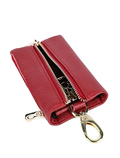 Ключниці шкіряні червоні - фото 4 - Miraton