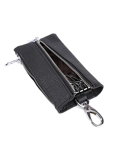 Ключниці шкіряні чорні - фото 4 - Miraton