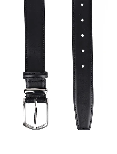 Жіночий ремінь шкіряний чорний - фото 2 - Miraton