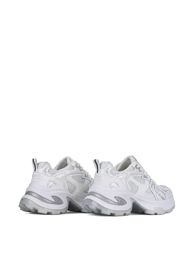 Жіночі кросівки Attizzare зі штучної шкіри білі - фото 4 - Miraton