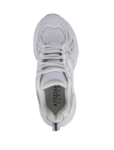 Жіночі кросівки Attizzare зі штучної шкіри білі - фото 5 - Miraton