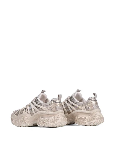 Жіночі кросівки Attizzare зі штучної шкіри бежеві - фото 4 - Miraton