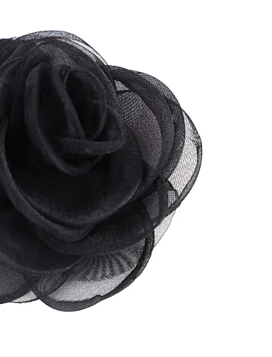 Резинка для волосся чорна - фото 2 - Miraton