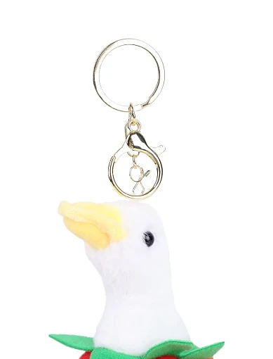 Брелок з підвіскою м'яка іграшка гусак - фото 2 - Miraton