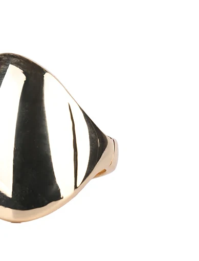 Жіночий широкий браслет в золоті - фото 3 - Miraton