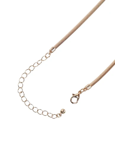 Кольє з підвіскою бант в позолоті - фото 3 - Miraton