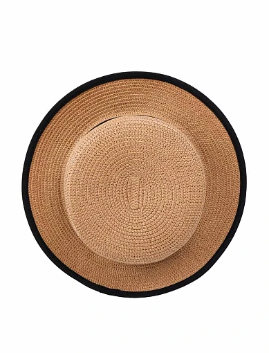 Капелюх із соломи кемел - фото 3 - Miraton