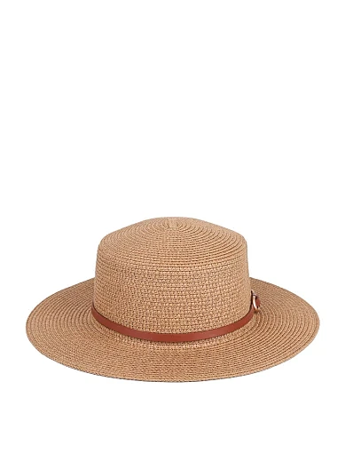 Капелюх із соломи кемел - фото 2 - Miraton