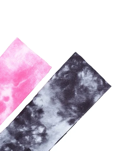 Набір пов'язок на голову тканинні різнокольорові - фото 2 - Miraton