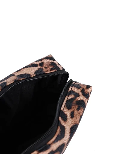 Косметичка з екошкіри леопардова - фото 3 - Miraton