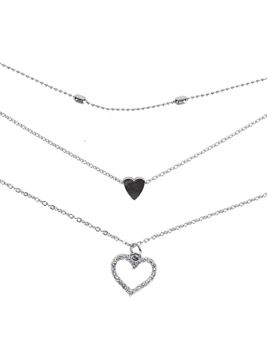 Жіночий браслет для ніг (анклет) з підвісками в сріблі - фото 2 - Miraton