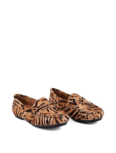 Жіночі мокасини Attizzare шкіряні різнокольорові - фото 4 - Miraton