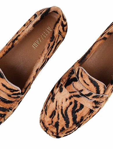 Жіночі мокасини Attizzare шкіряні різнокольорові - фото 6 - Miraton