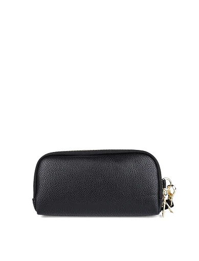 Косметичка з екошкіри чорна - фото 3 - Miraton