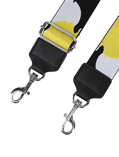 Ремінь для сумок тканинний жовтий(TT-8) - фото 3 - Miraton