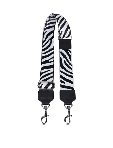 Ремінь для сумок тканинний чорний(TT-10) - фото 2 - Miraton