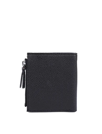 Жіночий гаманець шкіряний чорний - фото 3 - Miraton