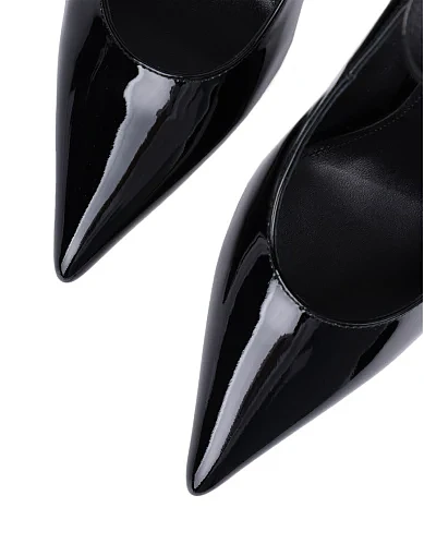 Жіночі туфлі MIRATON лакові чорні жіночі - фото 5 - Miraton