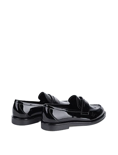 Жіночі туфлі MIRATON із наплаку чорні - фото 4 - Miraton