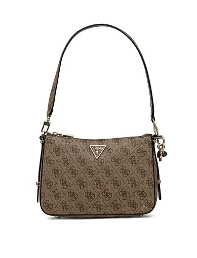 Жіноча сумка Guess з екошкіри бежева фото 1